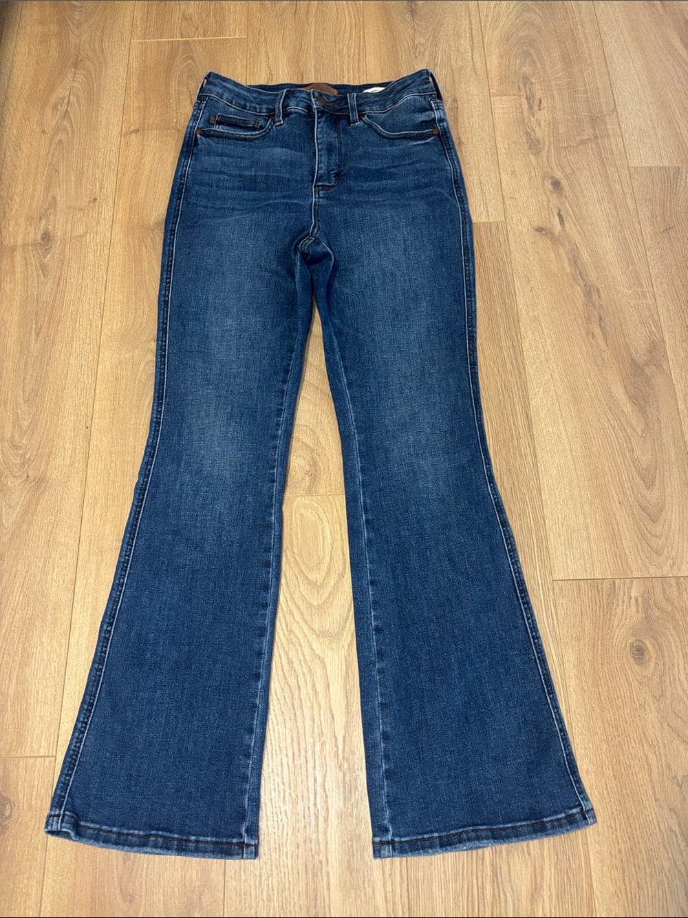 Judy Blue Bootcut Flare Jeans – Size 7/28 Regular – Dark Wash